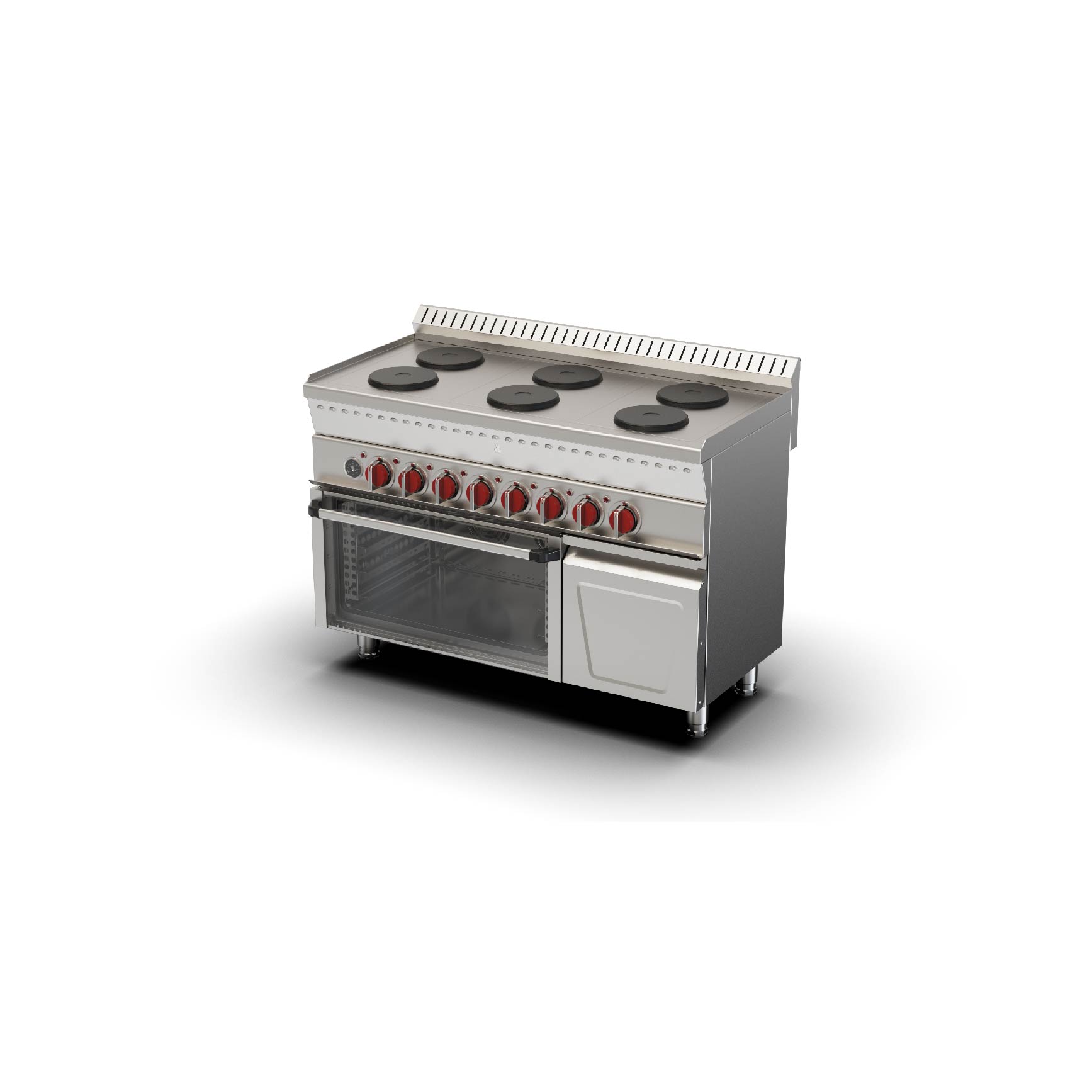6’lı Elektrikli Kuzine & Electrical Range With Oven