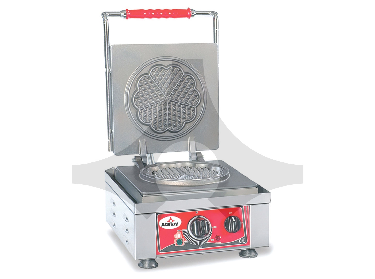AWMC-2401 Waffle Makinesi Yonca Tekli