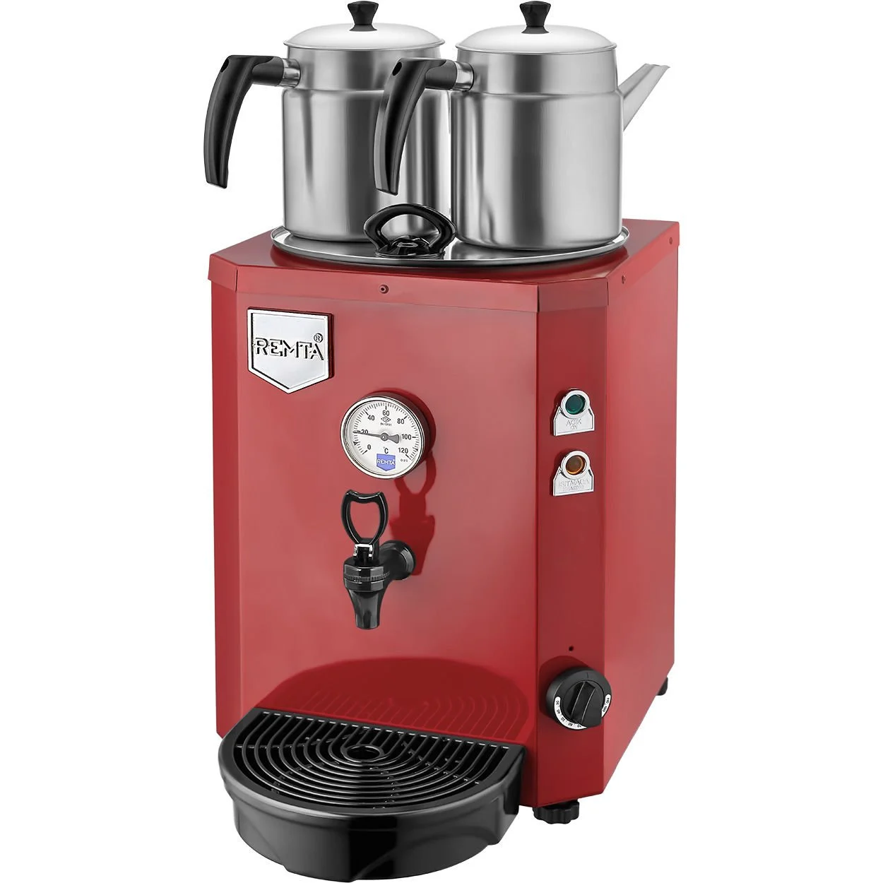 2 Demlikli Jumbo Çay Makinesi 15 lt DE12