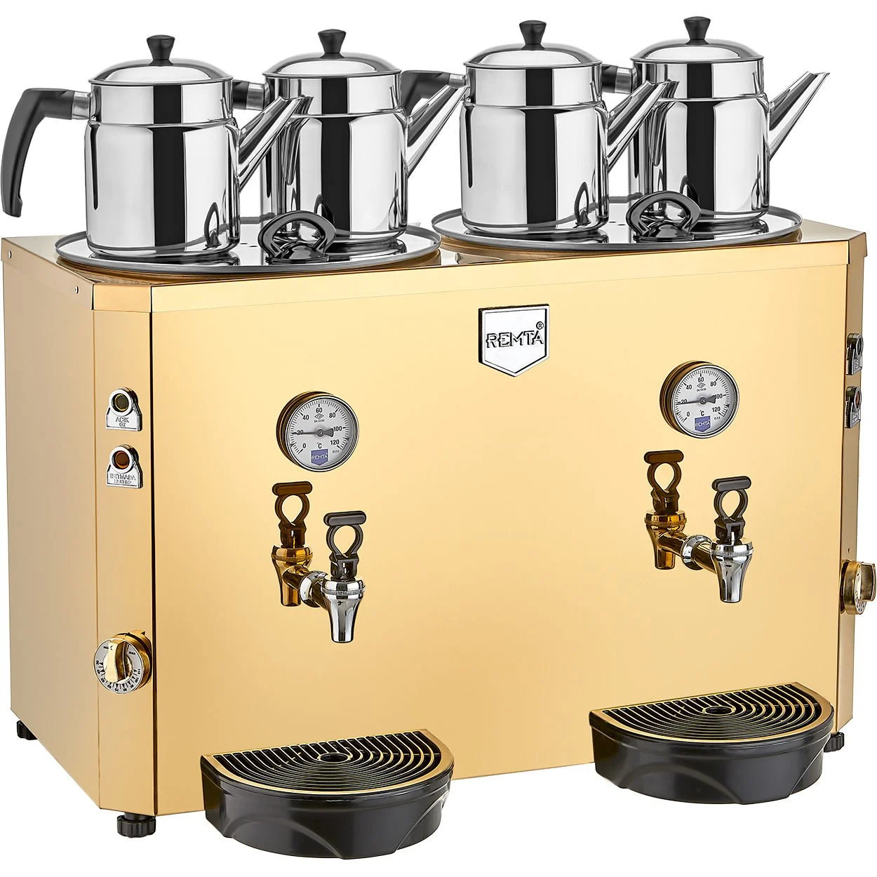 4 Demlikli Jumbo Çay Makinesi 46 lt DE13
