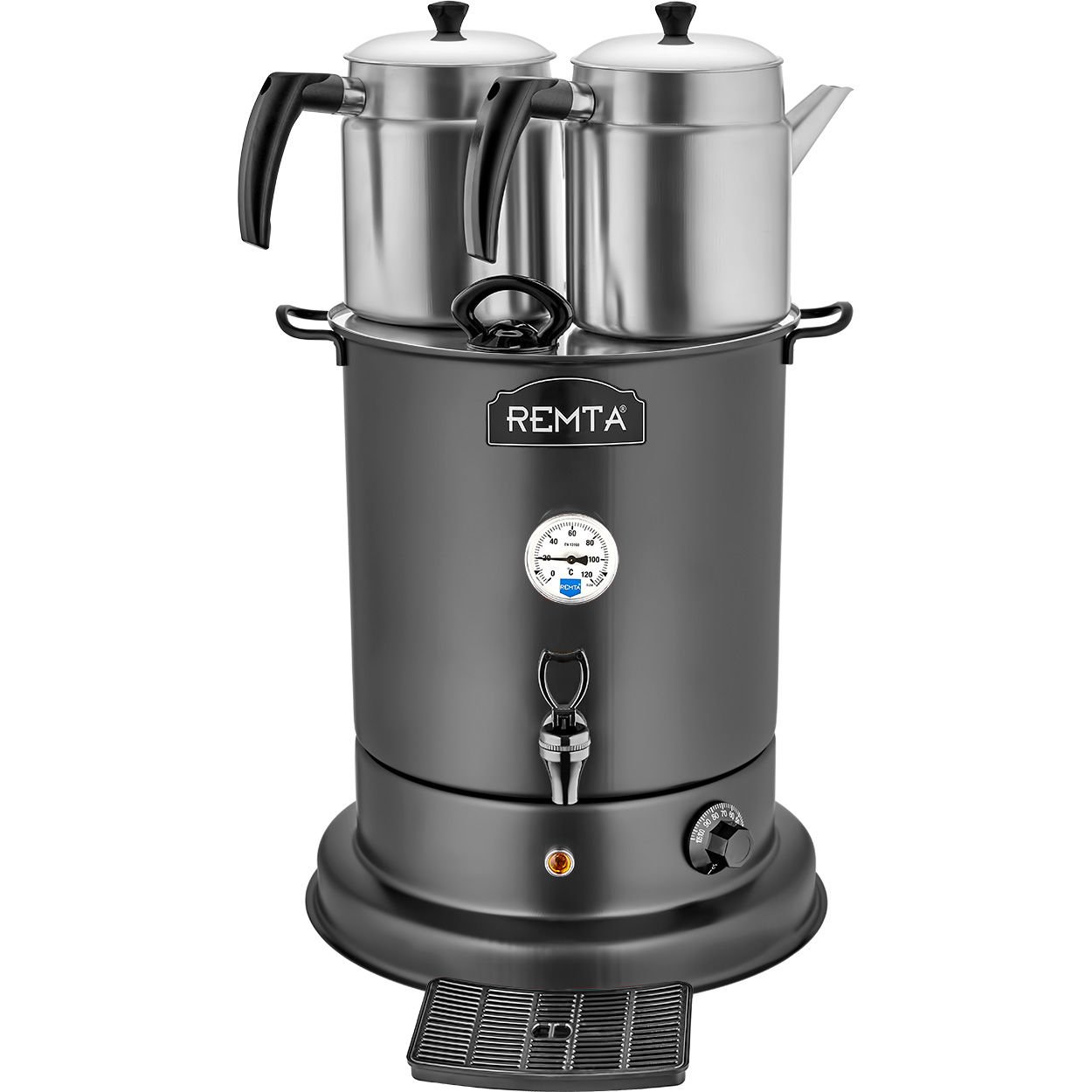 Remta 2 Demlikli Elite Çay Makinesi 25 lt - EL10