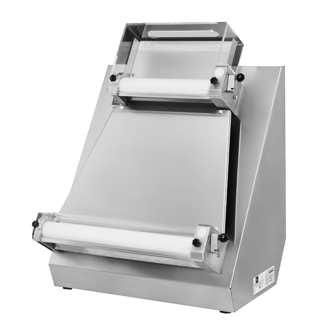 SM-50D Çift Merdaneli Hamur Açma Makinesi (Açılı Üst Merdane)